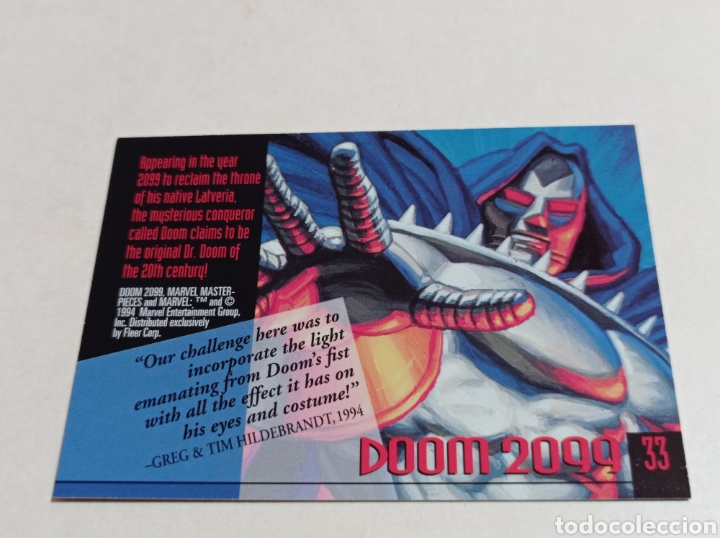 Trading cards: MARVEL MASTERPIECES 33 - Foto 2