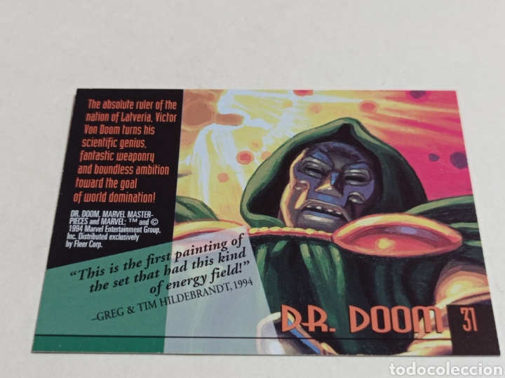 Trading cards: MARVEL MASTERPIECES 31 - Foto 2