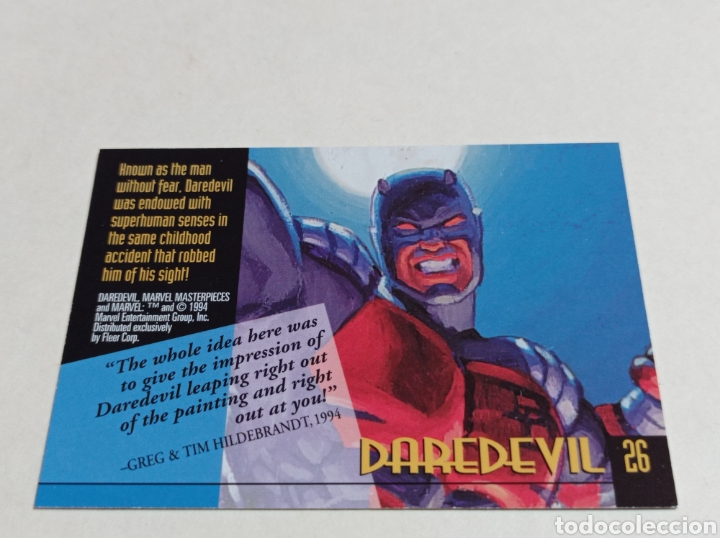 Trading cards: MARVEL MASTERPIECES 26 - Foto 2