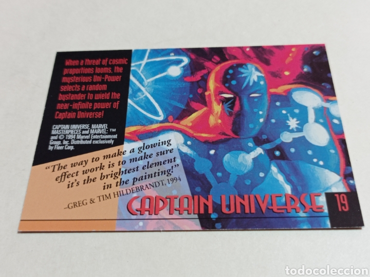 Trading cards: MARVEL MASTERPIECES 19 - Foto 2