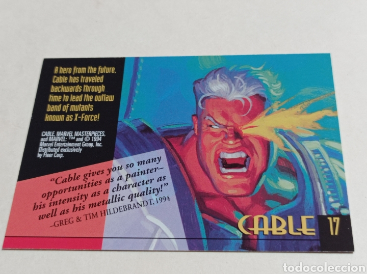 Trading cards: MARVEL MASTERPIECES 17 - Foto 2