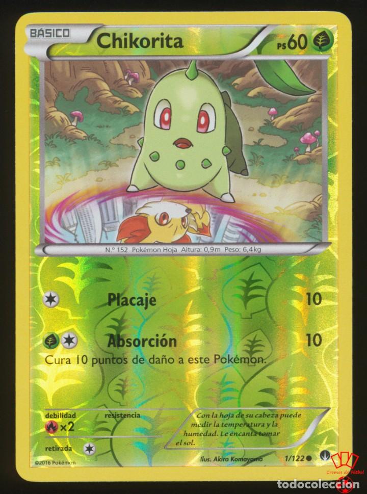 1/122. chikorita (reverse holo) - xy turbo lim - Buy Antique trading cards on todocoleccion 1/122. chikorita (reverse holo) - xy turbo lim - Buy Antique trading cards on todocoleccion