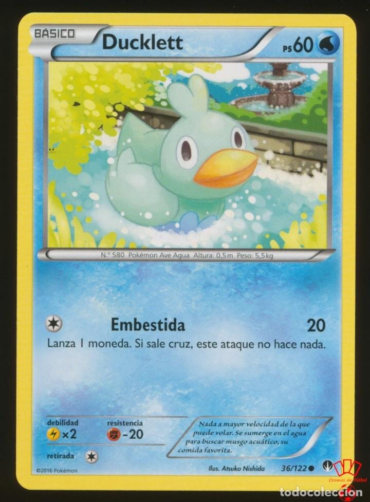 36 122 Ducklett Xy Turbo Limite Breakpoint Buy Old Trading Cards At Todocoleccion