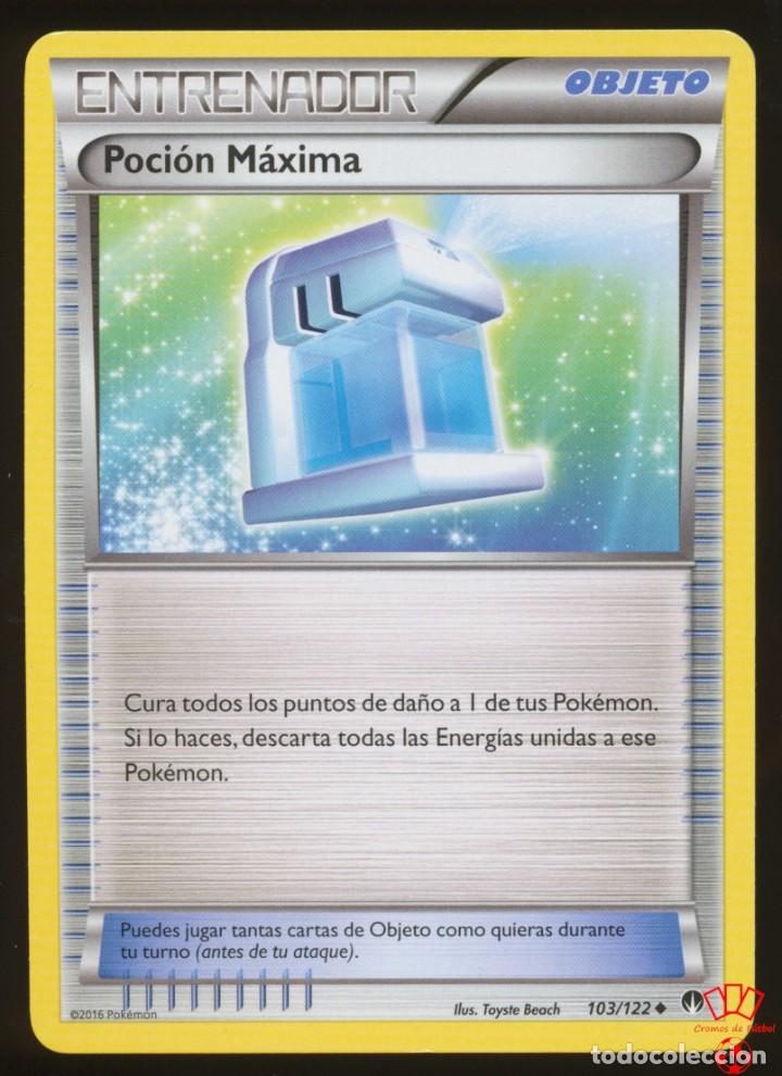 Trading Cards: #103/122. POCION MAXIMA - XY Turbo Limite (BREAKpoint) - Pokemon Trading Card/Carta