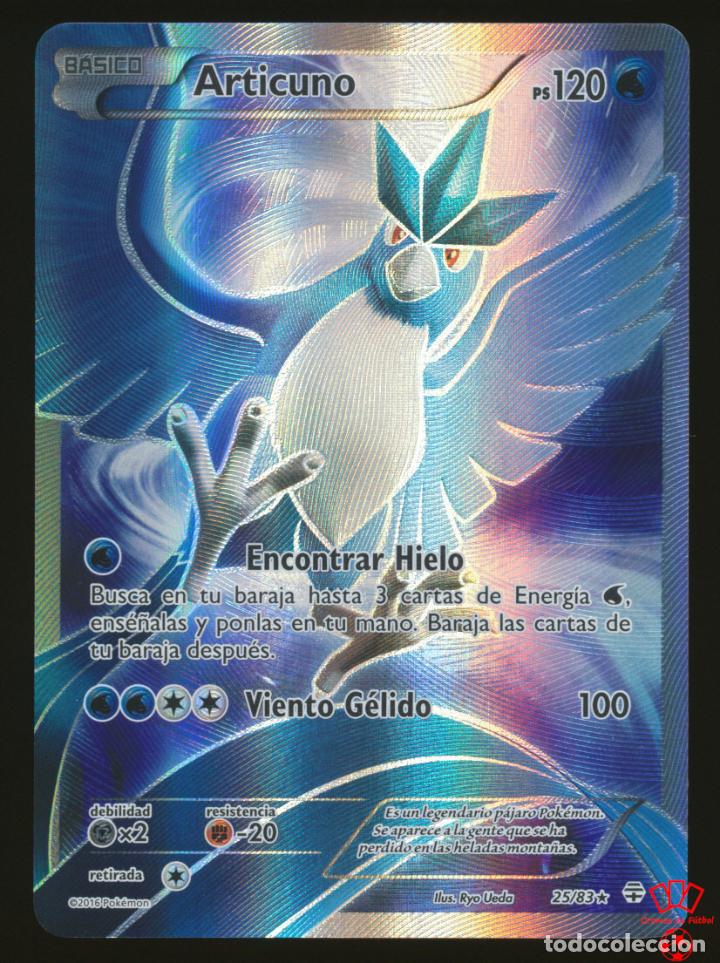 25/83. articuno (rara holo ex) - xy generacion - Buy Antique trading cards  on todocoleccion