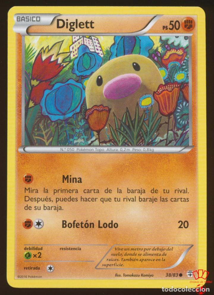 38/83. diglett - xy generaciones (generations) - Buy Antique trading cards  on todocoleccion