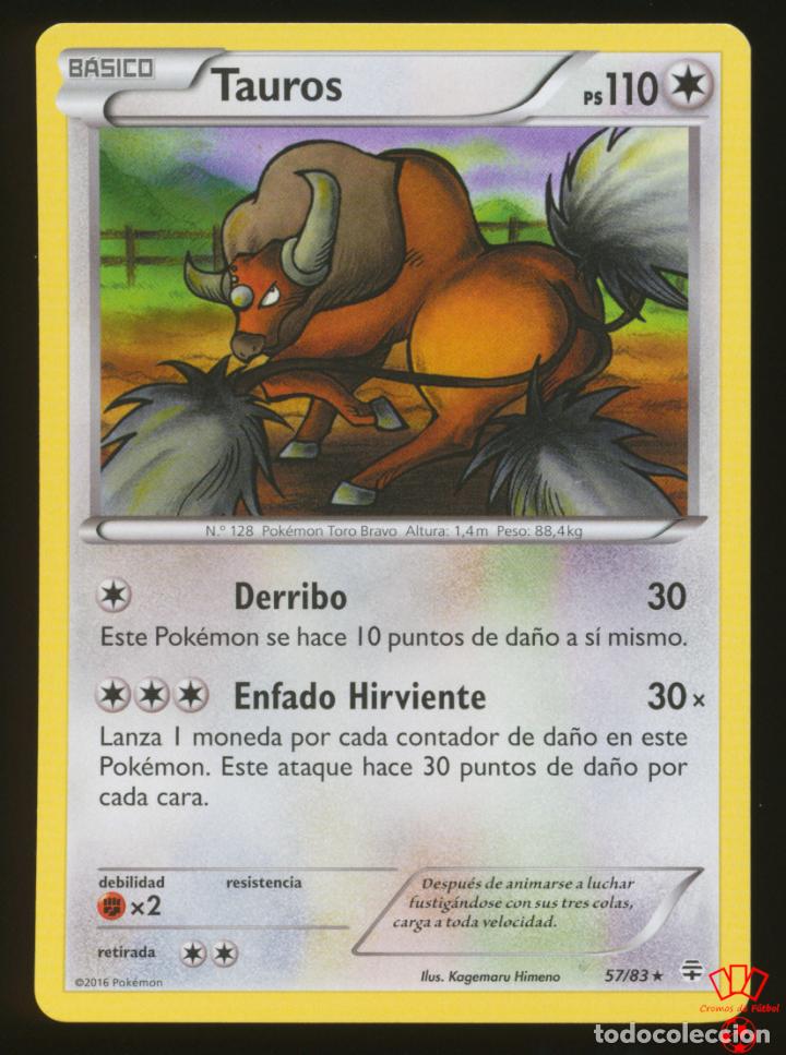 57/83. tauros - xy generaciones (generations) - Buy Antique trading cards  on todocoleccion