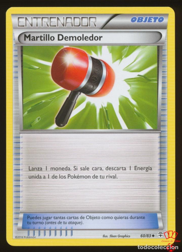 Trading Cards: #60/83. MARTILLO DEMOLEDOR - XY Generaciones (Generations) - Pokemon Trading Card/Carta