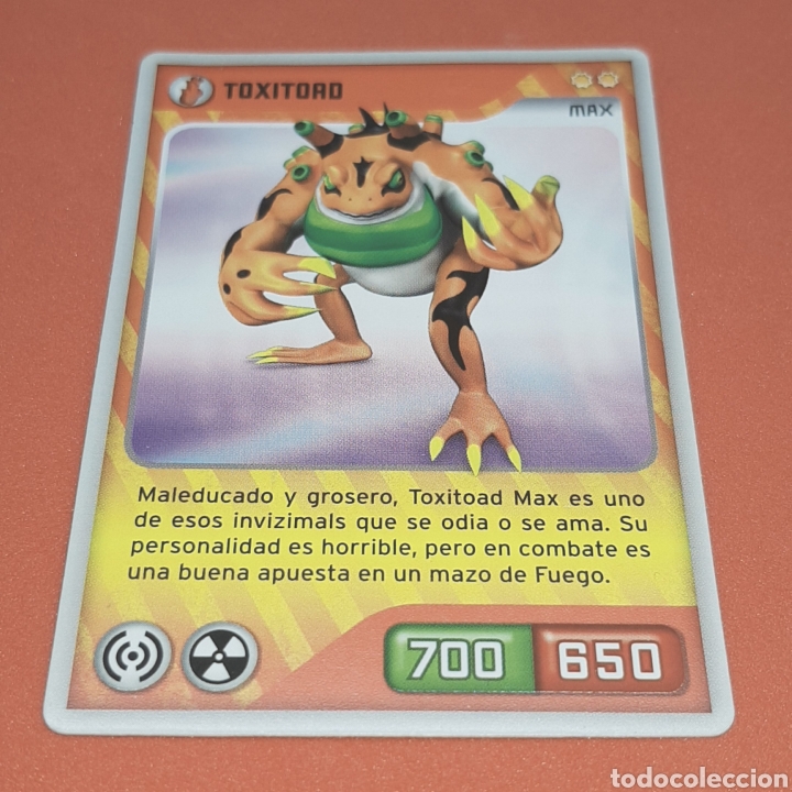 Trading cards: (41.9) CARTA INVIZIMALS 2013. N&deg;030 TOXITOAD - Foto 1