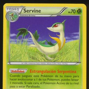 servine pokemon card value Holo Cracked Ice - Black & White Pokmon 3/114 your opponents Active Pokmon is now Paralyzed Servine 002/086 Black Bolt NM