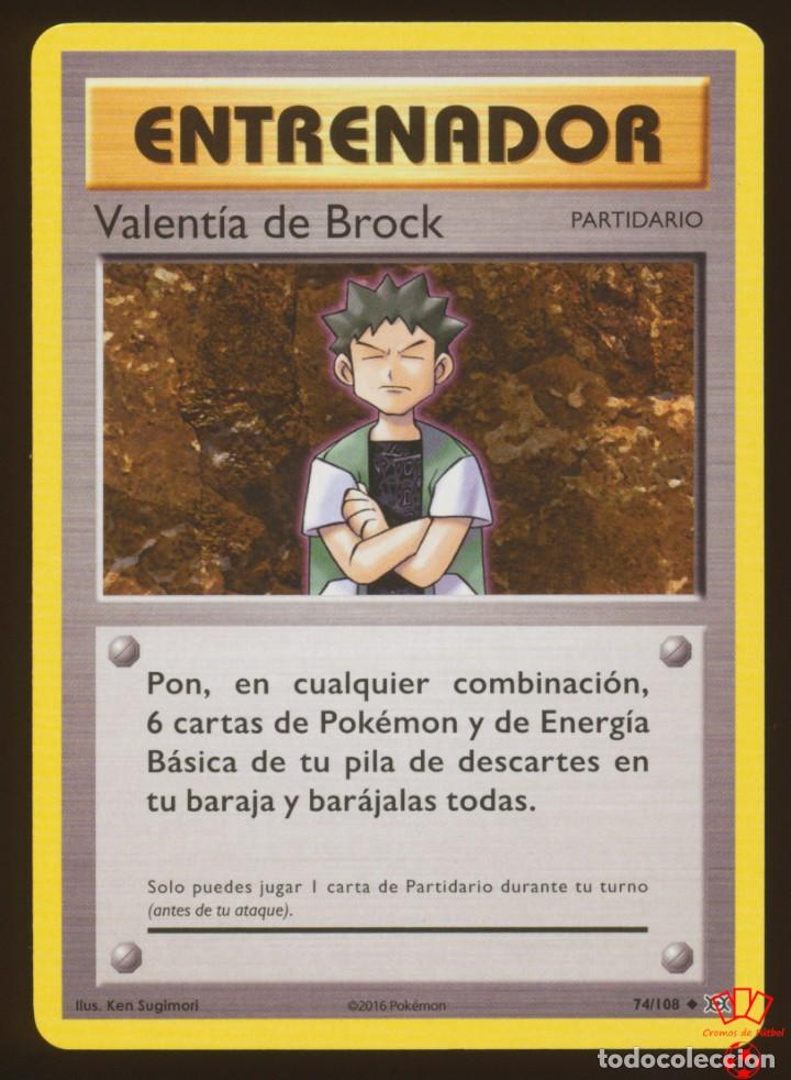 Trading cards: #74/108. VALENTIA DE BROCK - XY Evoluciones (Evolutions) - Pokemon Trading Card/Carta