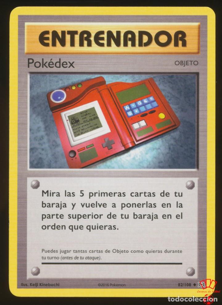 Trading cards: #82/108. POKEDEX - XY Evoluciones (Evolutions) - Pokemon Trading Card/Carta