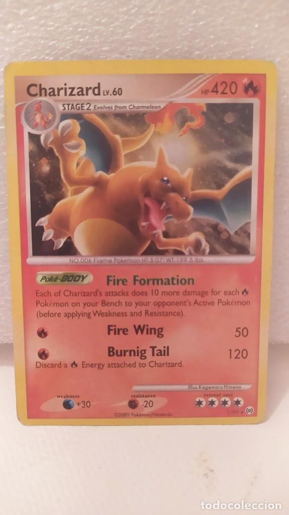 Pokémon Charizard lv.60 1/99 NM Holo Rare Great condition