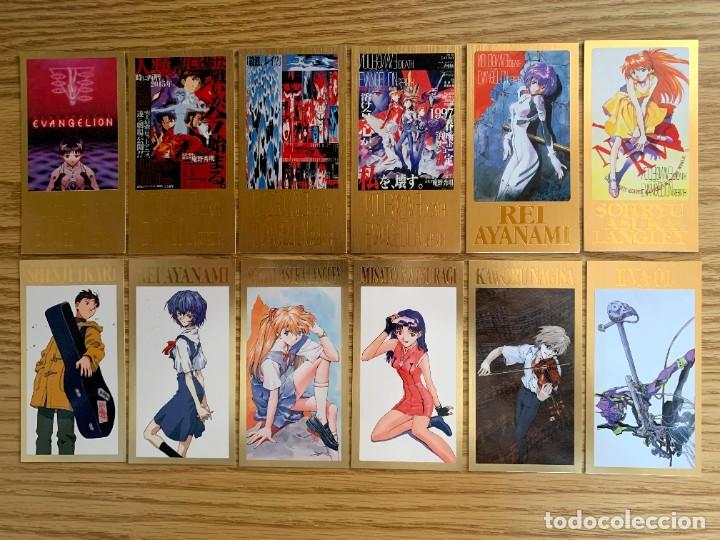 Trading Cards Neon Genesis Evangelion Doradas Comprar Trading Cards Antiguas En 