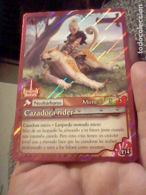Trading cards: FANTASY RIDERS 2019 - CAZADORA - MEGA -- PANINI -- 214 - Foto 1