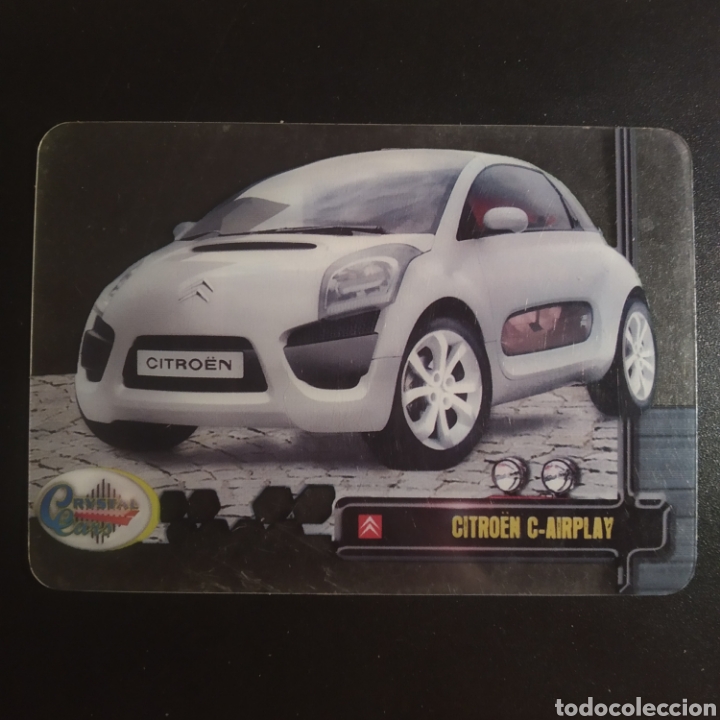Trading Cards: LAMINCARDS - N&deg; 164 - CITRO&Euml;N C-AIRPLAY - CRYSTAL CARS - MUNDICROMO - A&Ntilde;O 2009