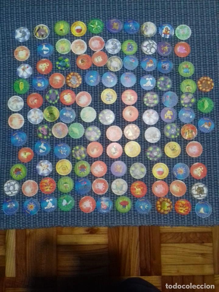 Trading cards: 115 Pokemon Tazos 2 - Foto 1