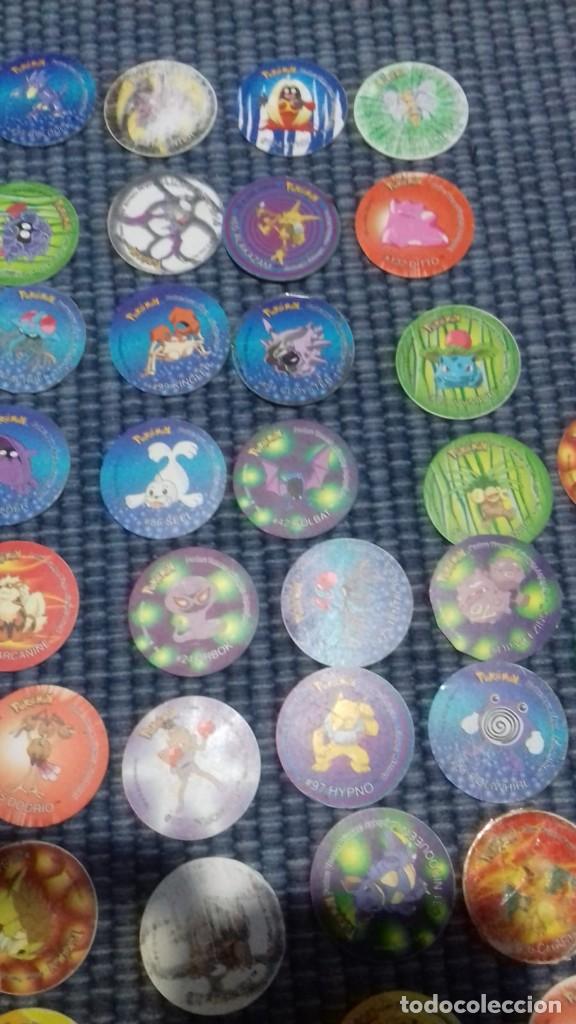 Trading cards: 115 Pokemon Tazos 2 - Foto 2