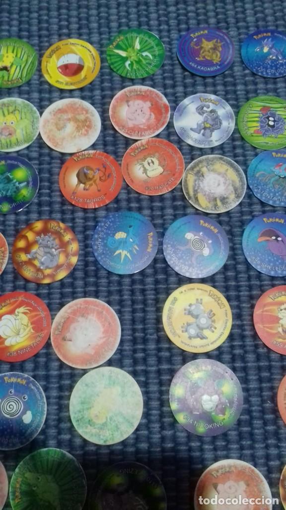 Trading cards: 115 Pokemon Tazos 2 - Foto 3