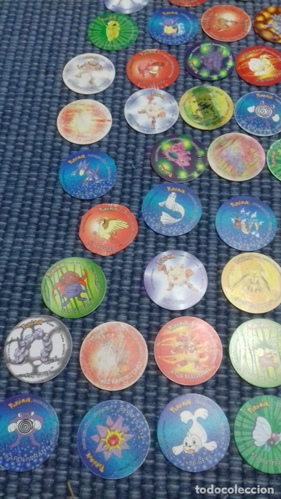 Trading cards: 115 Pokemon Tazos 2 - Foto 5