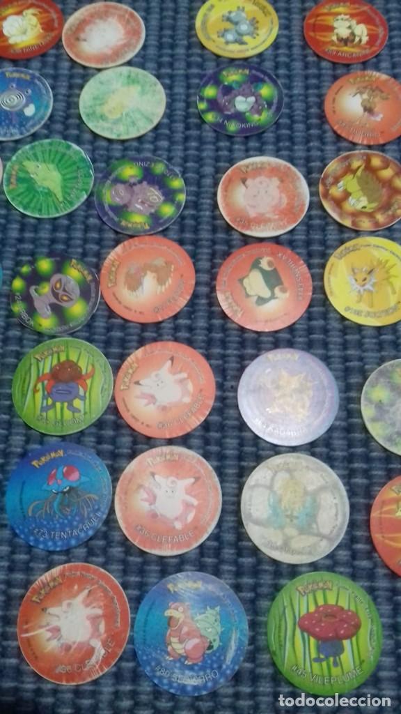 Trading cards: 115 Pokemon Tazos 2 - Foto 6