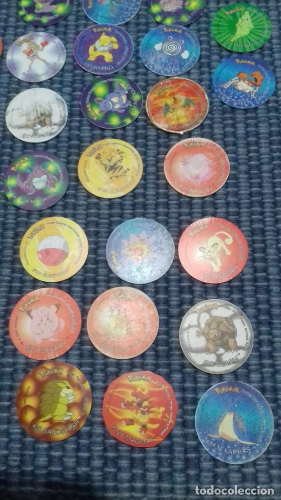 Trading cards: 115 Pokemon Tazos 2 - Foto 7