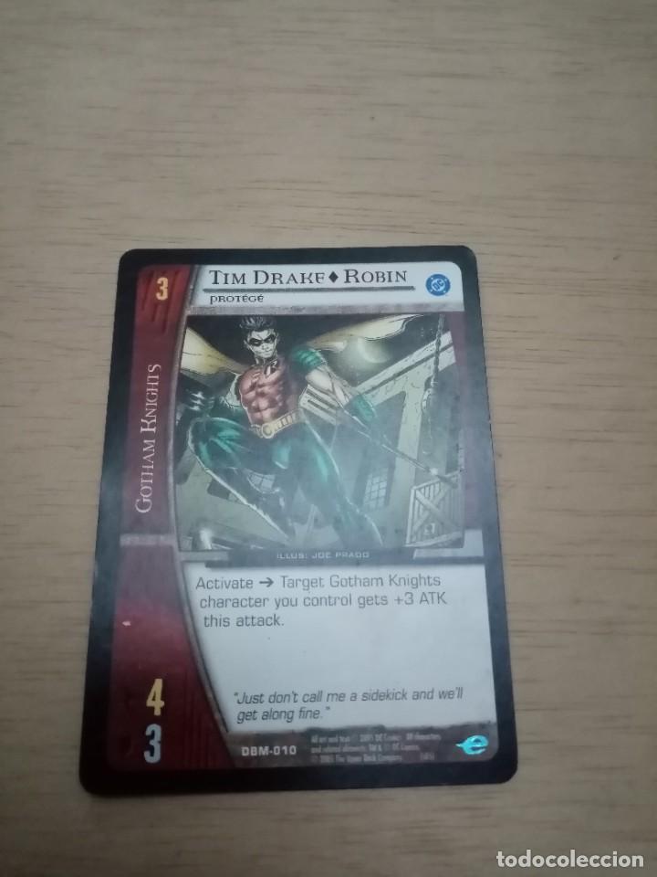 Trading cards: ROMO VS. SYSTEM. TIM DRAKE. ROBIN C17CR - Foto 1