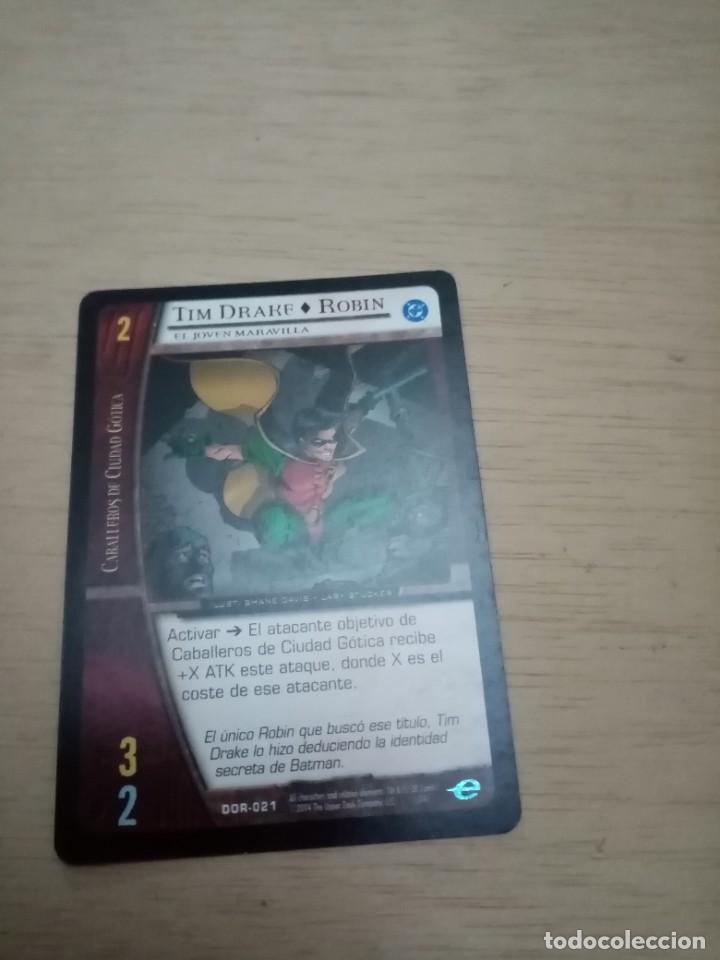 Trading cards: CROMO VS. SYSTEM. TIM DRAKE. ROBIN. C17CR - Foto 1