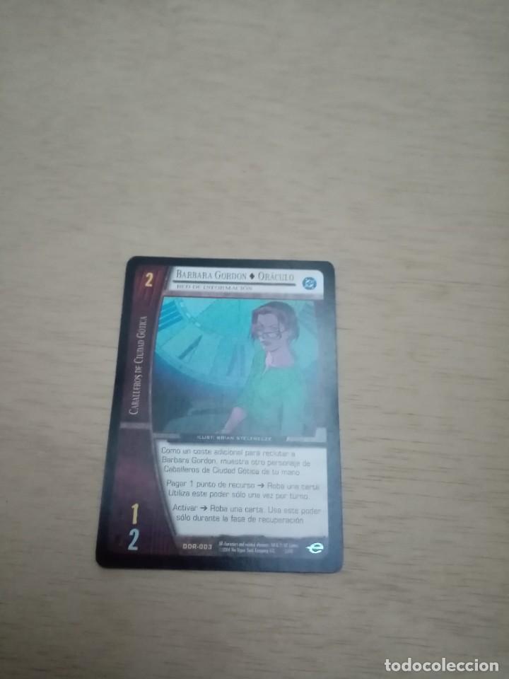 Trading cards: CROMO VS. SYSTEM. BARBARA GORDON . C17CR - Foto 1
