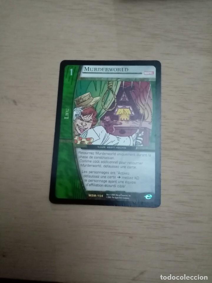 Trading cards: CROMO VS. SYSTEM. MURDERWORLD. C17CR - Foto 1