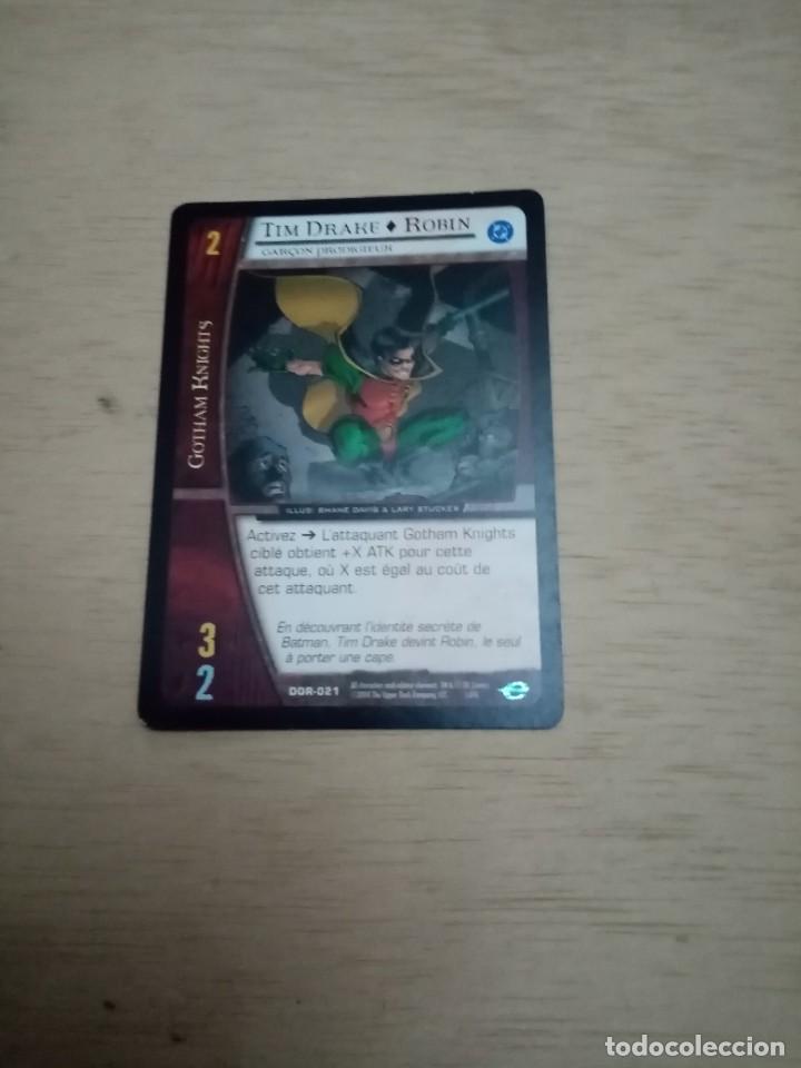 Trading cards: CROMO VS. SYSTEM. TIM DRAKE. ROBIN. C17CR - Foto 1