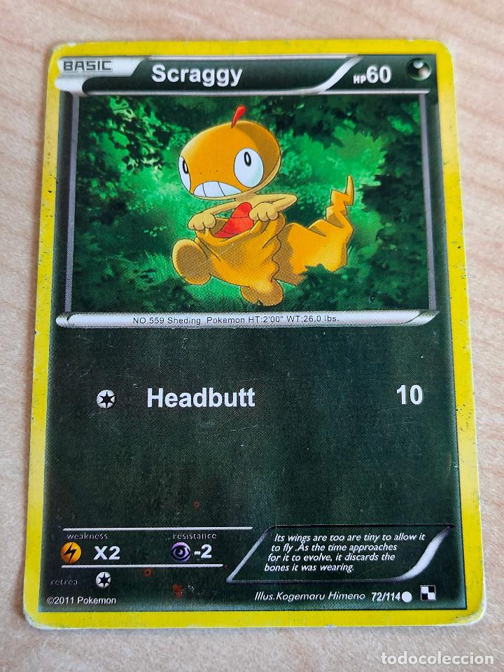 carta pokemon scraggy - Buy Antique trading cards on todocoleccion