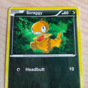 mcdonald's scraggy pokemon card - McDonalds 2018 Toy Darkness Rarity carta brillante promocional de mc