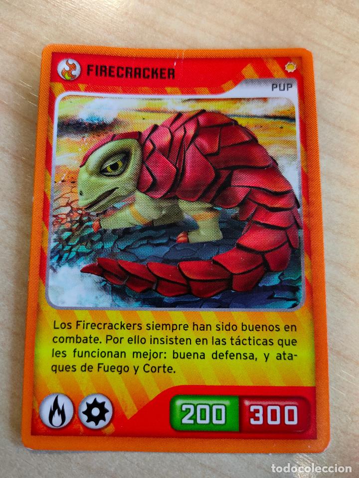 Trading cards: Carta inviZimals FIRECRACKER - Foto 1