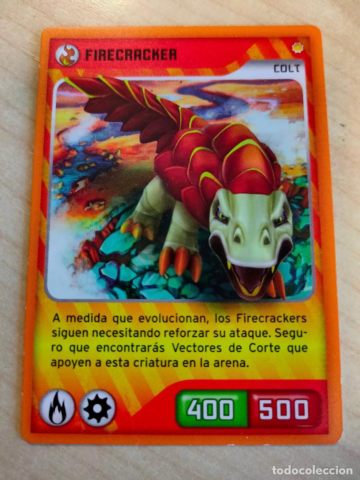 Trading cards: Carta inviZimals FIRECRACKER - Foto 1