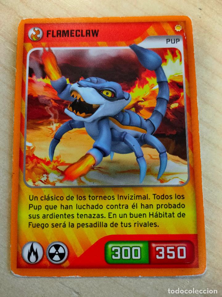 Trading cards: Carta inviZimals FLAMECLAW - Foto 1