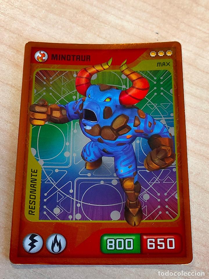 Trading cards: Carta inviZimals MINOTAUR - Foto 1