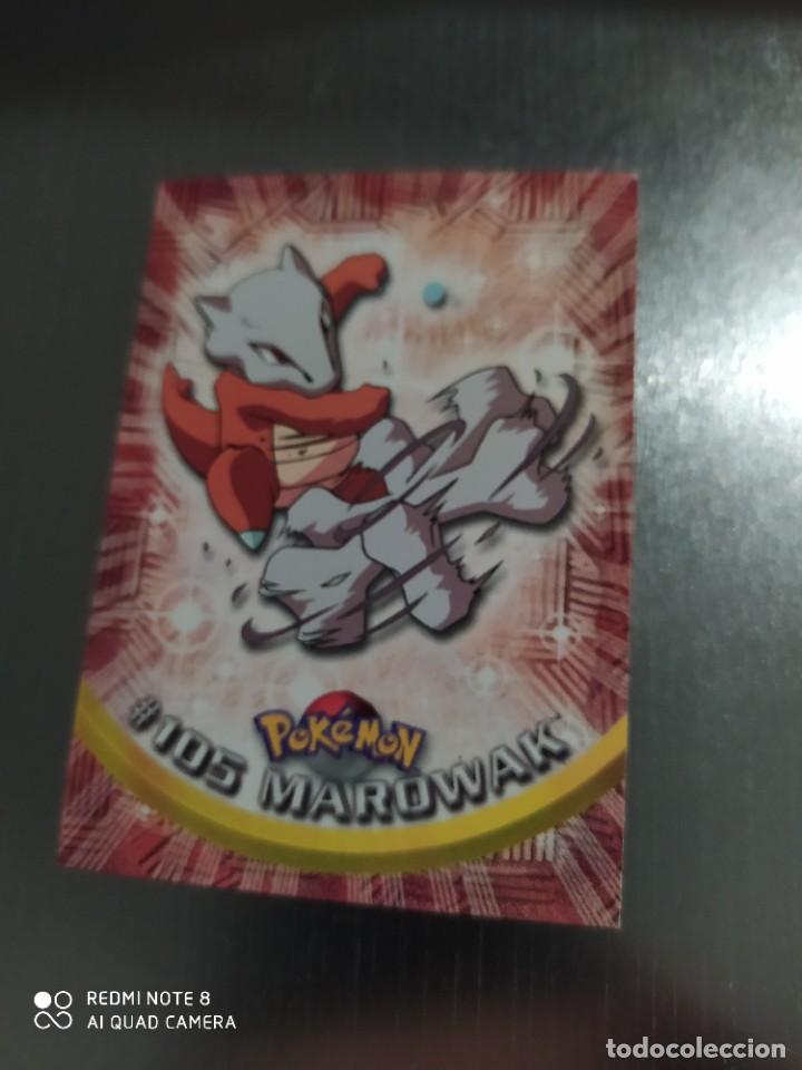 Cartes &agrave; &Eacute;changer: TRADING CARD POKEMON SERIE 2 - N&deg; 105 marowak - TOPPS NINTENDO A&Ntilde;O 2000.