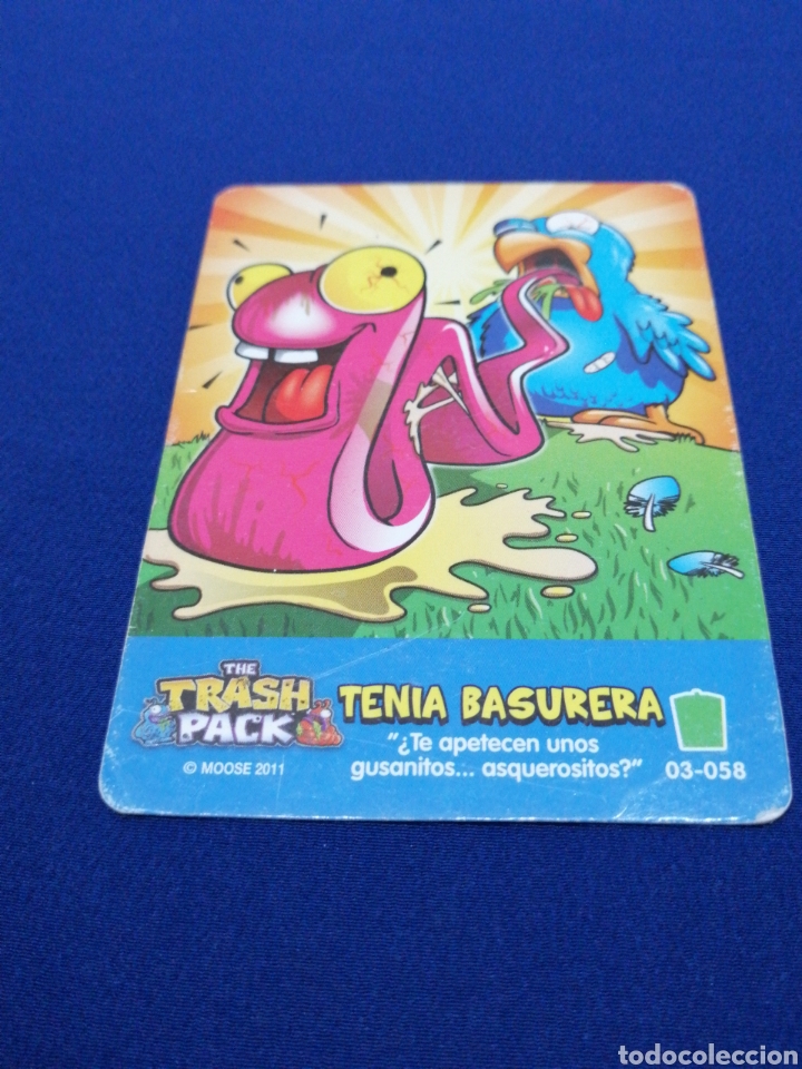 Figurine Collezionabili: THE TRASH PACK ten&iacute;a basurera