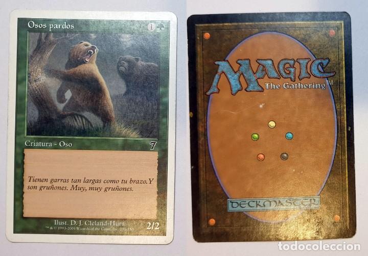 Trading Cards: CARTA MAGIC THE GATHERING - OSOS PARDOS