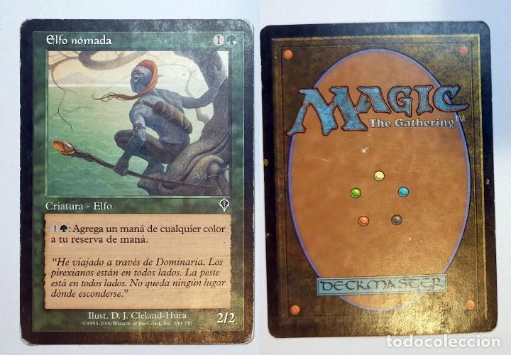 Trading cards: CARTA MAGIC THE GATHERING - ELFO N&Oacute;MADA - Foto 1