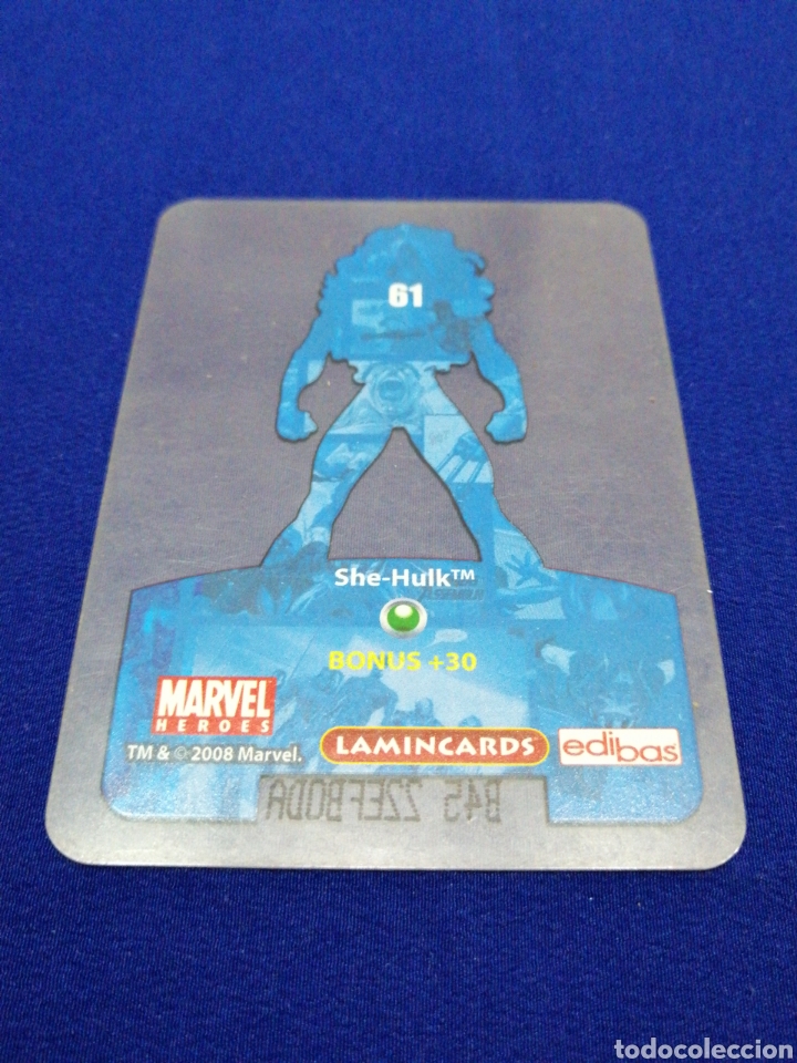 Trading cards: MARVEL HEROES 61 - Foto 2