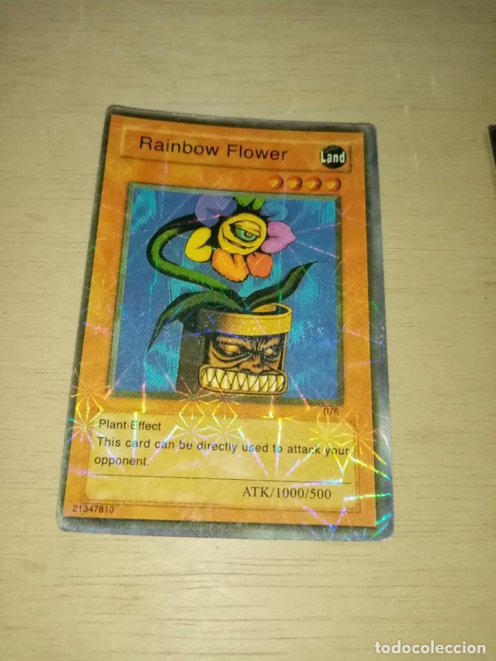 cromo konami yu gi oh. rainbow flower. . ingles - Buy Antique trading cards  on todocoleccion