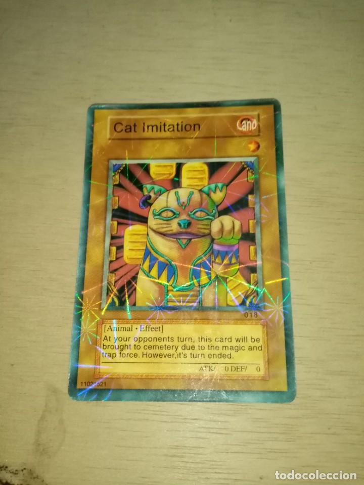 cromo konami yu gi oh. cat imitation. . ingles. - Buy Antique trading cards  on todocoleccion