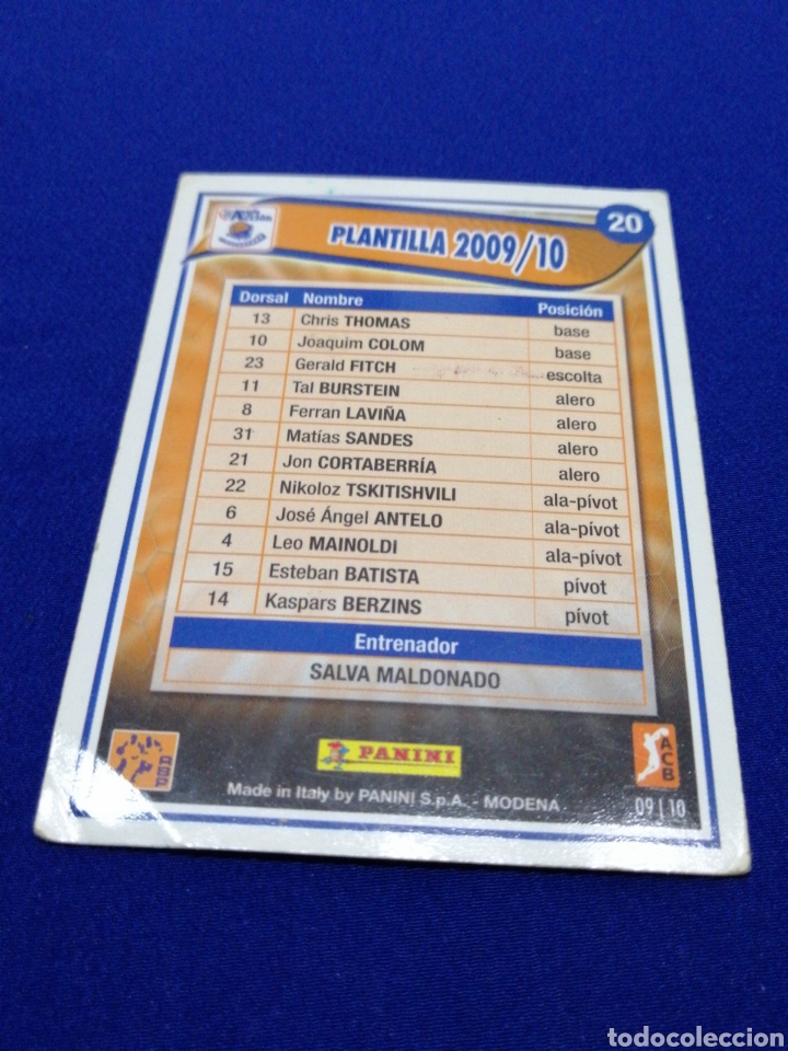 Trading cards: ACB 2009-10 fuenlabrada - Foto 2