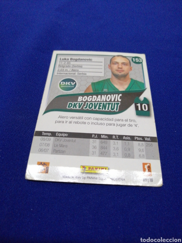 Trading cards: ACB 2009-10 BOGDANOVIC 153 - Foto 3