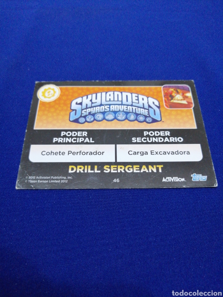 Trading cards: SKYLANDERS DRILL SERGEANT - Foto 2