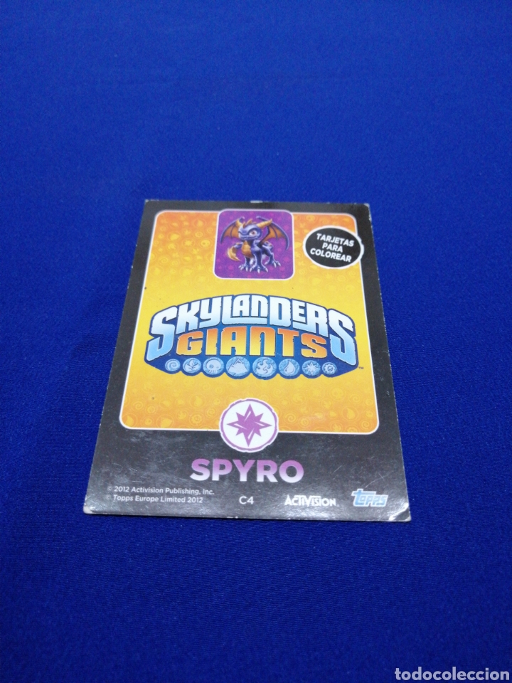 Trading cards: SKYLANDERS SPYRO C4 - Foto 2