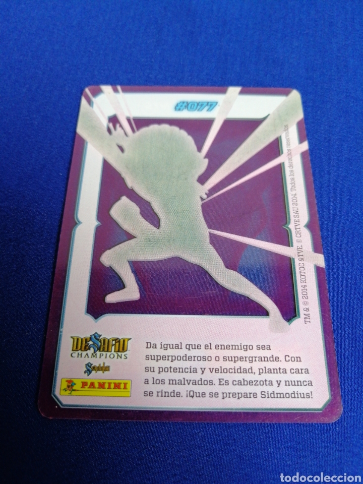 Trading cards: DESAF&Iacute;O CHAMPIONS 77 - Foto 2