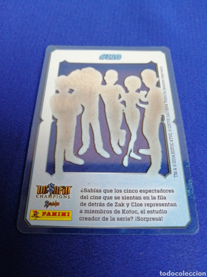Trading cards: DESAF&Iacute;O CHAMPIONS 110 - Foto 2